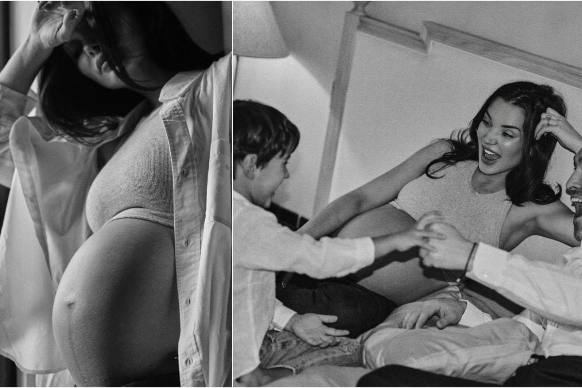 Amy Jackson Bares Her Baby Bump In New Maternity Shoot, Shares Happy Moments With Ed Westwick, Son Andreas