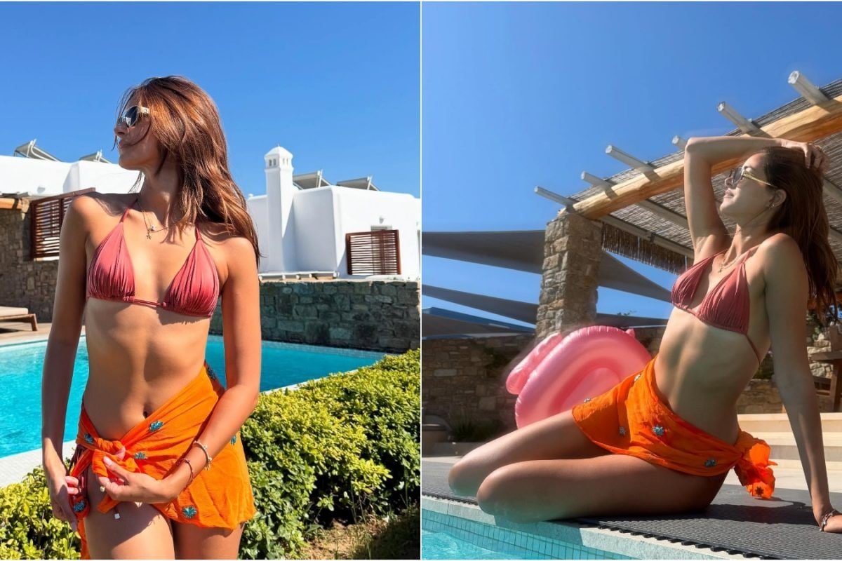 Ananya Pandays Sexy Bikini PICS From Greece Vacation Break The Internet