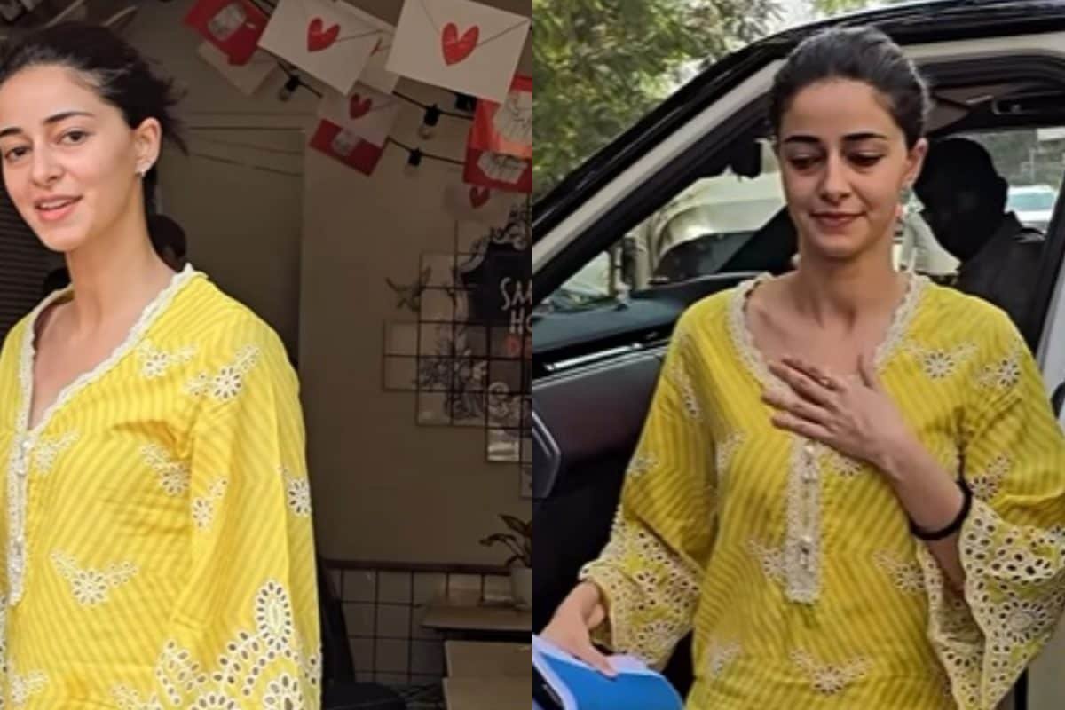 Ananya Panday Looks Stunning In Ethnic Wear As She Gets Papped, Fans Call Her ‘Pretty’ | Watch