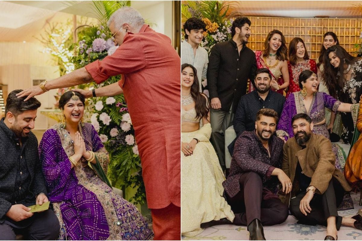 Anshula Kapoor Drops FIRST Pics From Intimate Engagement Ceremony With Rohan Thakkar