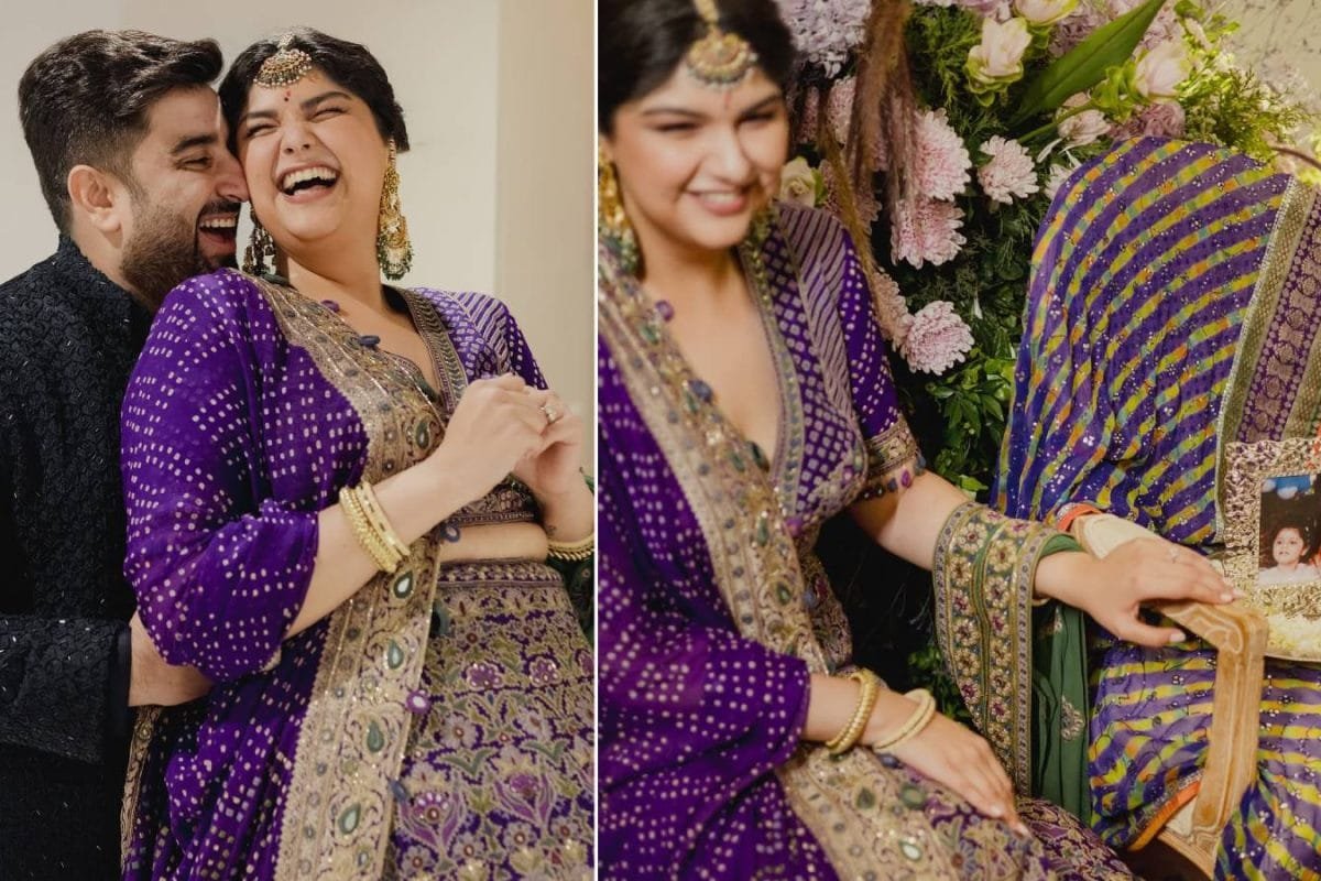 Anshula Kapoor And Rohan Thakkar’s Engagement Photos Radiate Pure Love