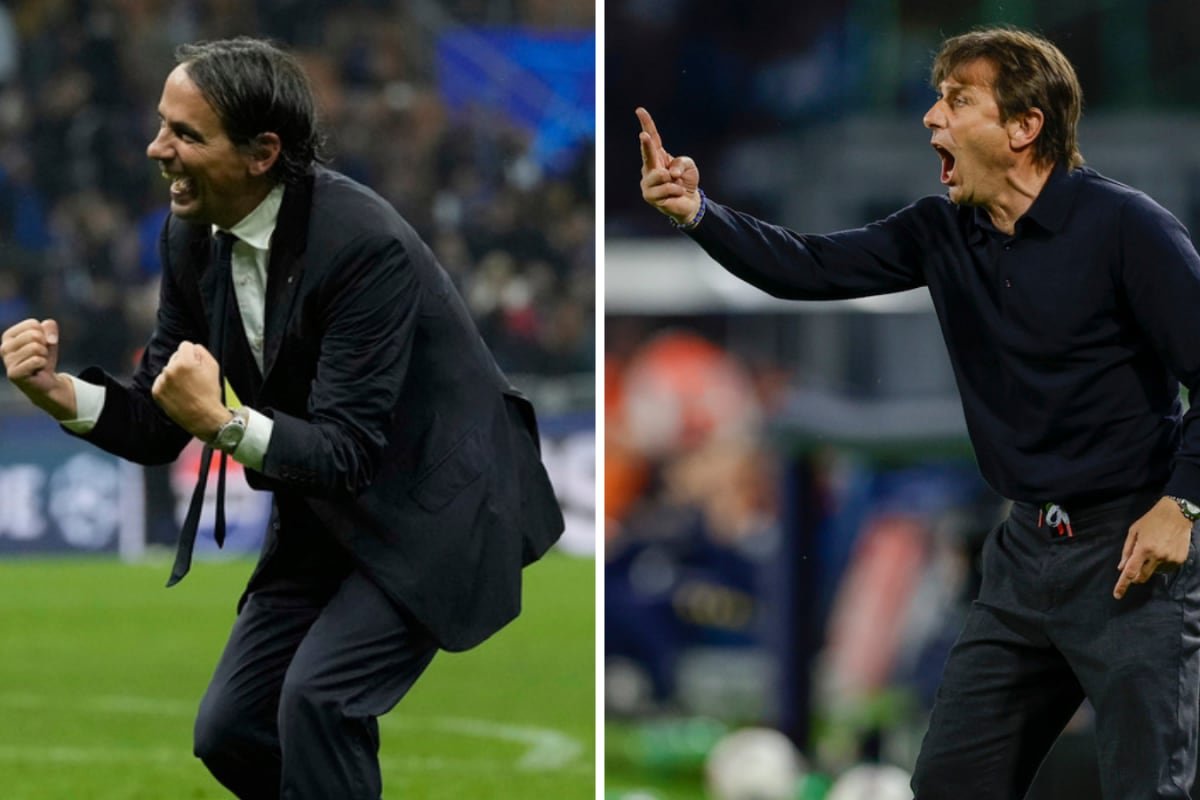 Napoli And Inter Lose Managers For Scudetto D-Day After Conte, Inzaghi See Red