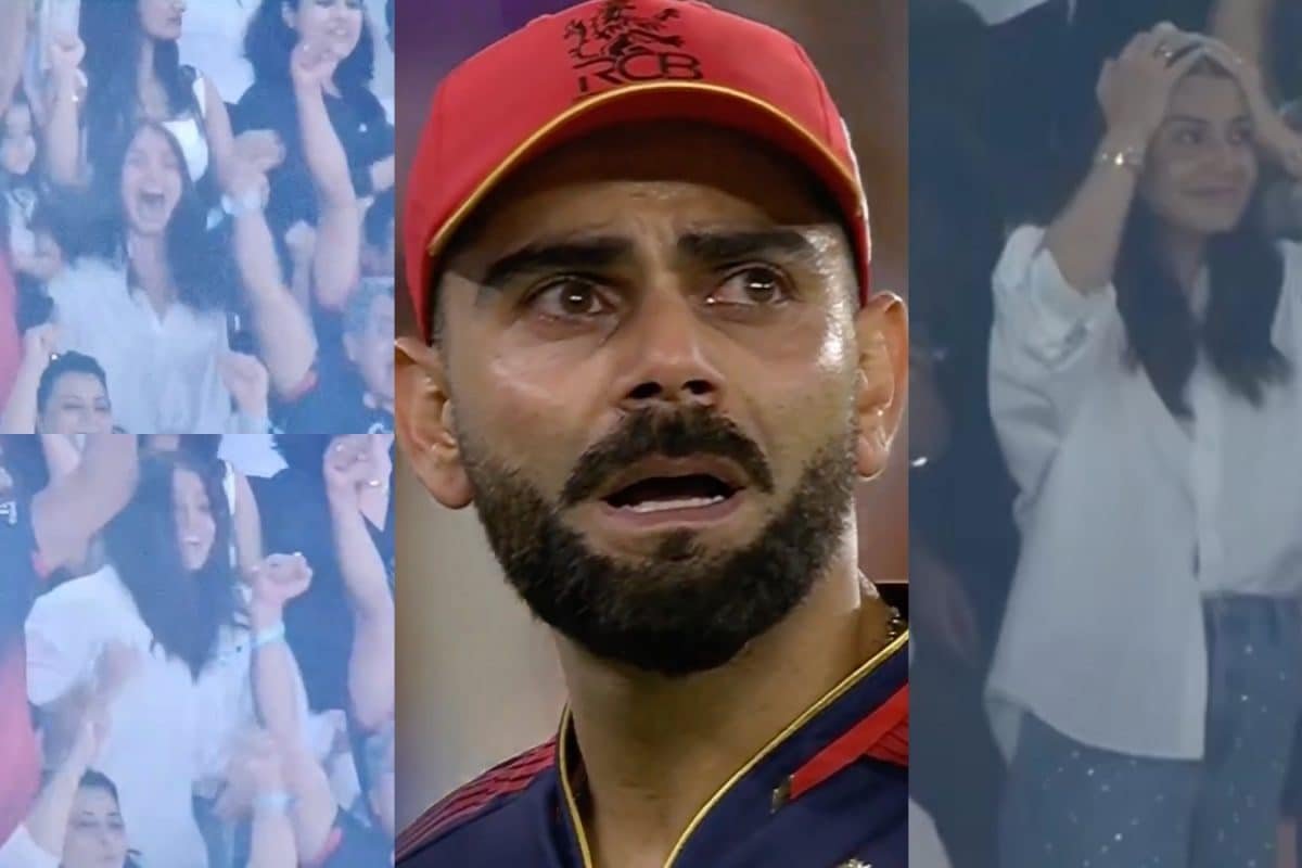 Anushka Sharma Goes Wild As Virat Kohli’s RCB Clinches Maiden IPL 2025 Title | Watch