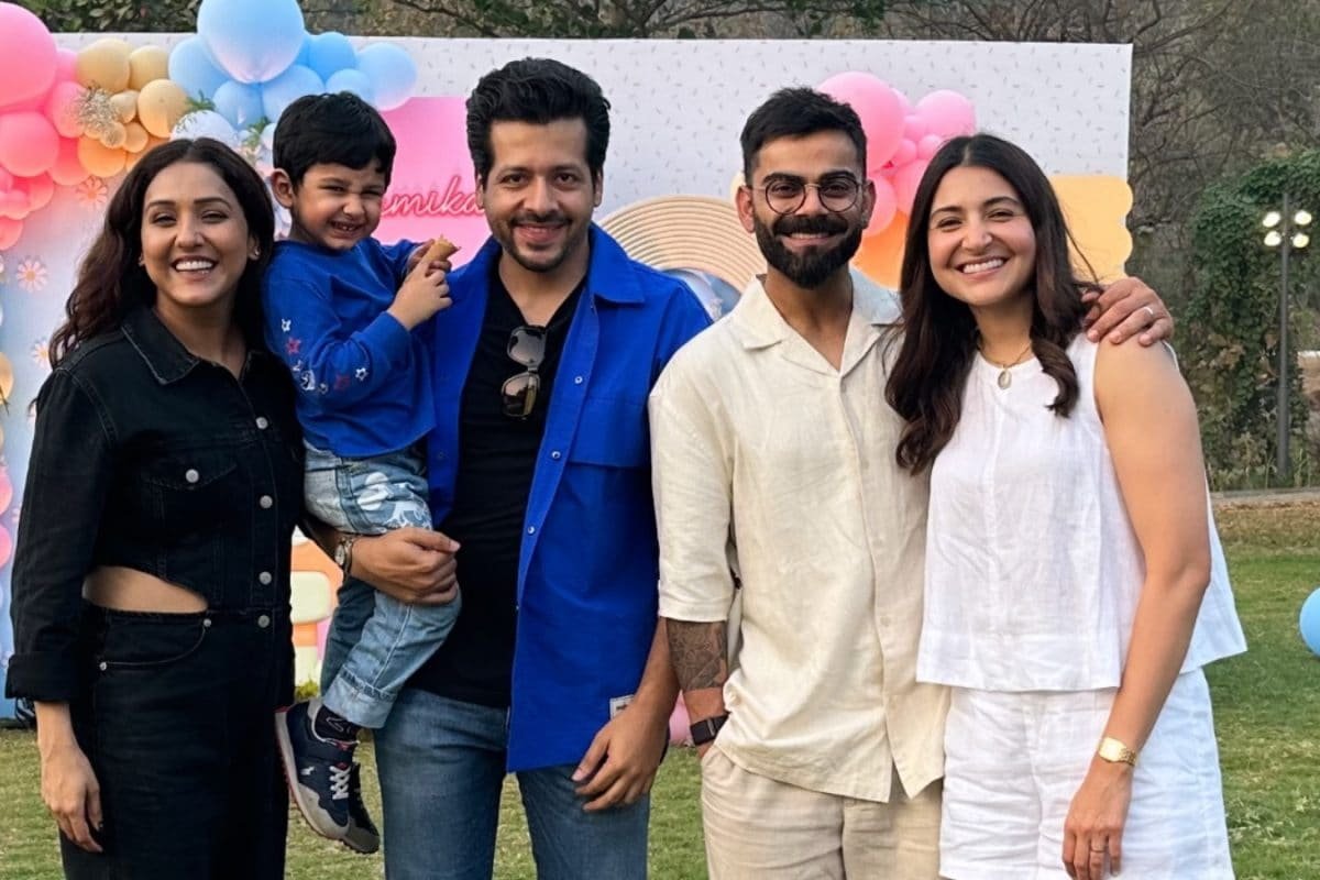 Anushka Sharma Holds Virat Kohli Close In Unseen Pic From Her 37th Birthday Party