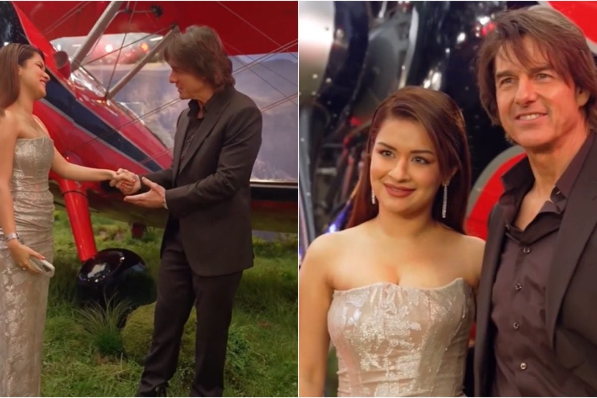 Avneet Kaur Gets A Compliment From Tom Cruise At Mission Impossible 8 Premiere | WATCH