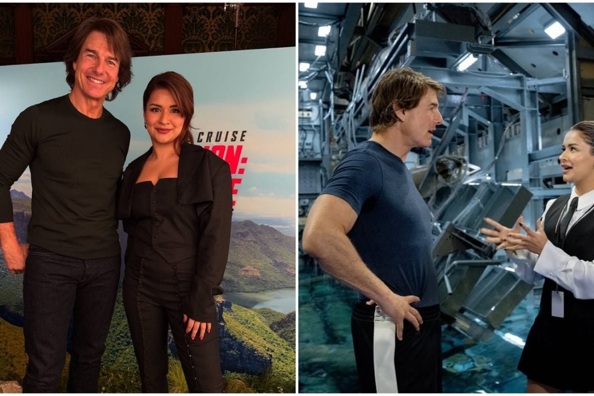 Avneet Kaur Meets Tom Cruise In London Before Mission: Impossible 8 Release
