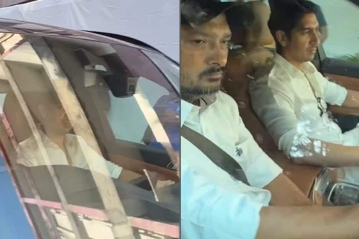 Ayan Mukerji Spotted Arriving For Late Father Deb Mukherjee’s Prayer Meet, Video Goes Viral | Watch