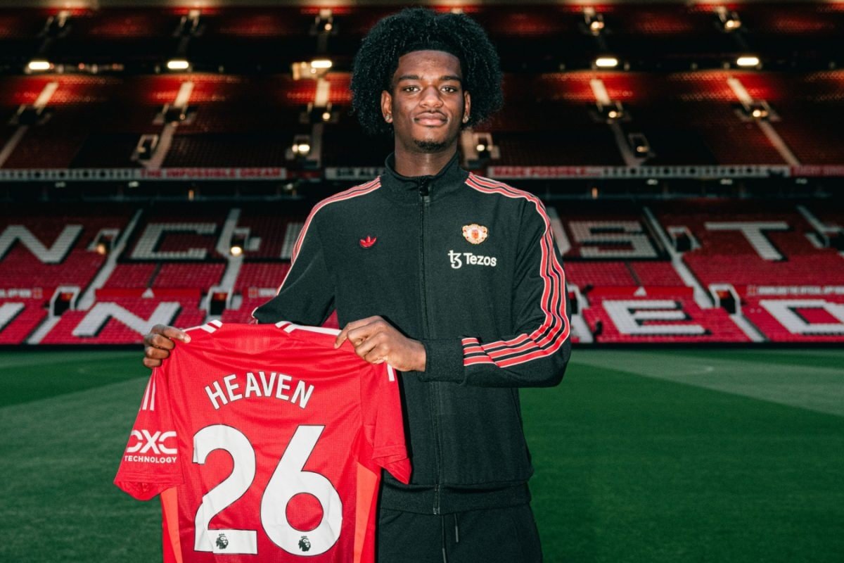 Manchester United Sign Arsenal Defender Ayden Heaven Till June 2029
