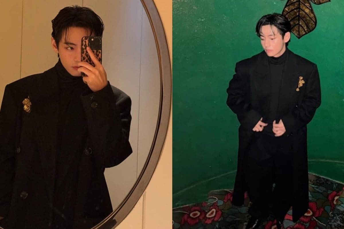 BTS V Sends ARMY Into Frenzy With New Shirtless Pic From Paris Fashion Week