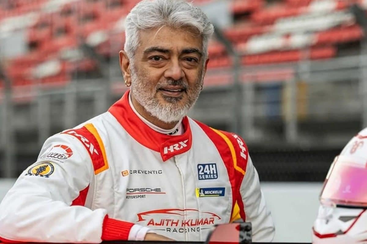 Ajith Kumars Car Crashes Badly During Racing Event In Spain, 2nd Time In A Month | Watch