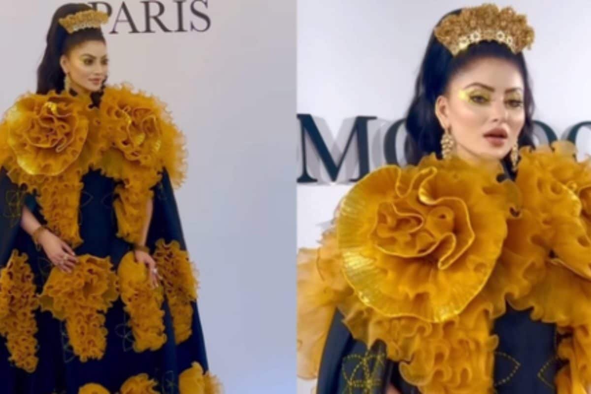 Urvashi Rautelas ‘Weird’ Outfit At Paris Event Goes Viral. Internet Has A Field Day
