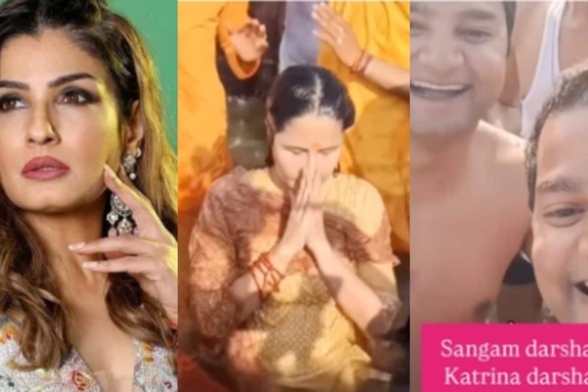 Raveena Tandon Slams Men Filming Katrina Kaif At Mahakumbh, Calls It ‘Disgusting’