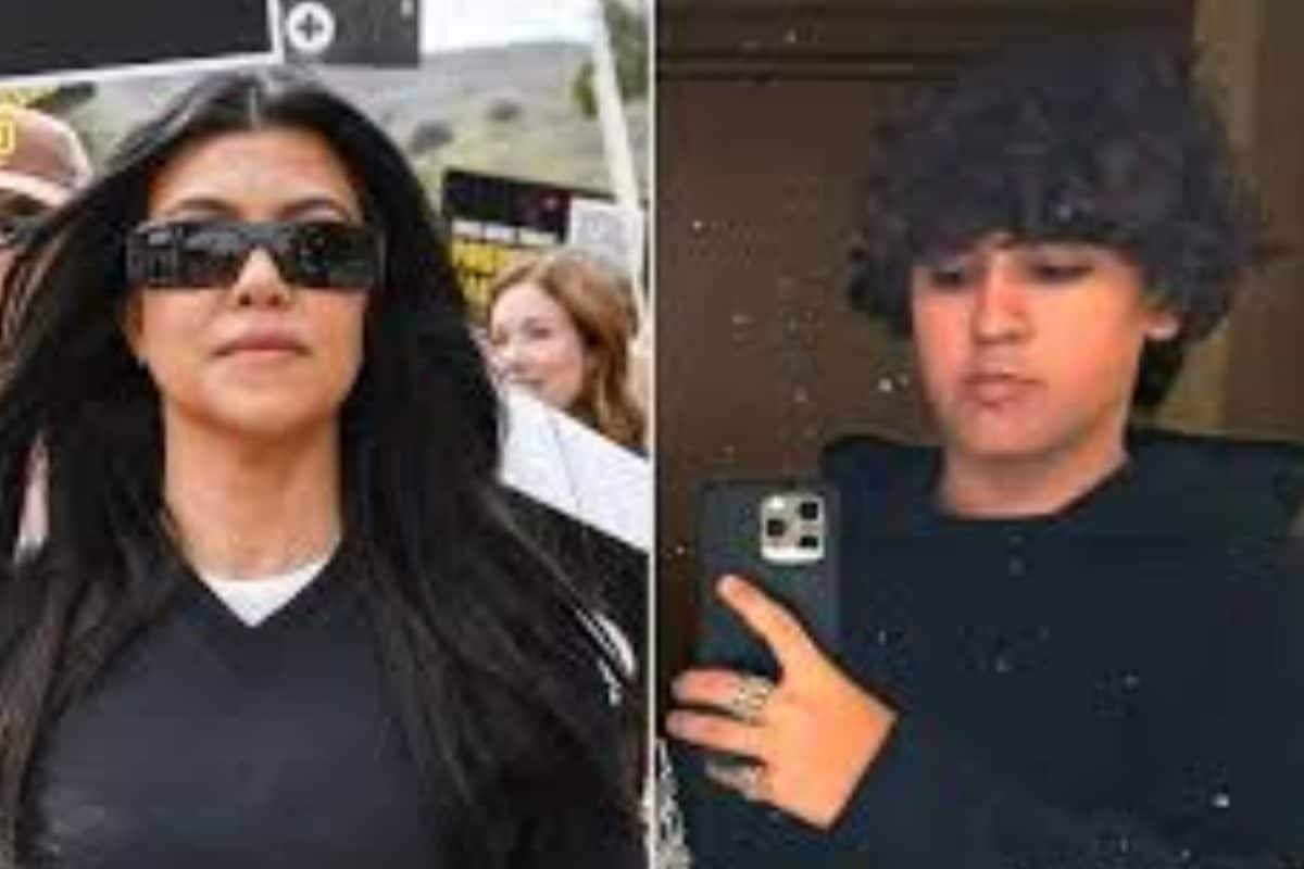 Kourtney Kardashian Breaks Silence On Reports Of 15-Year-Old Son Mason Having A Baby
