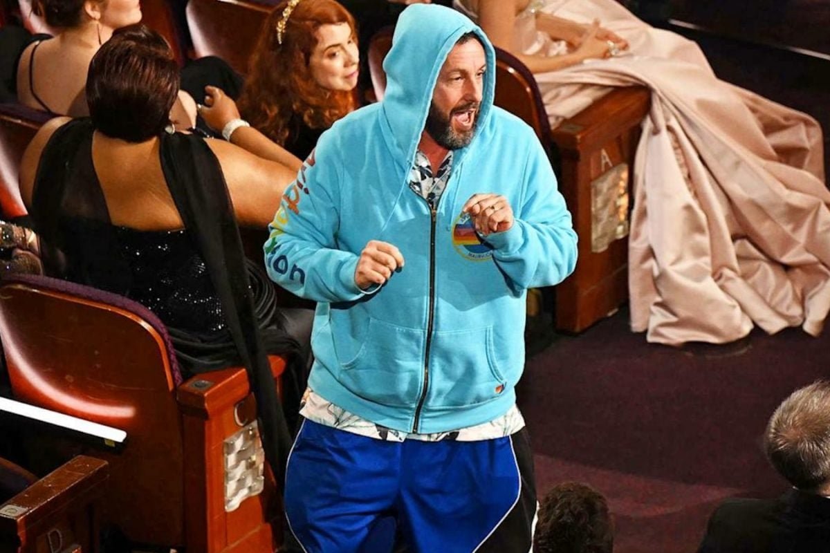 Oscars 2025: Adam Sandler, In Gym Shorts, Crashes Conan’s Monologue To Hug Timothée Chalamet! Watch