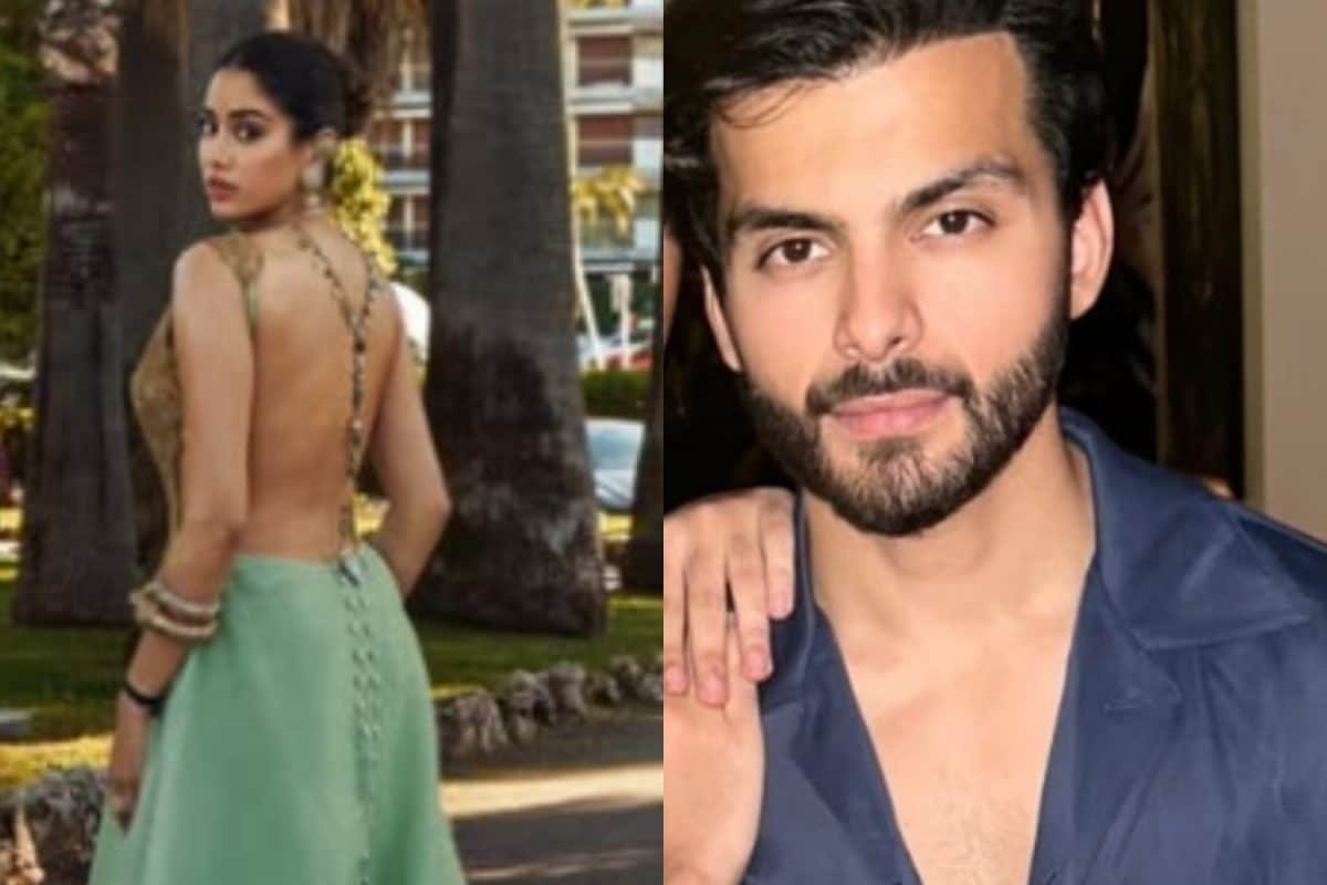 Cannes: Janhvi Kapoor Dazzles In Pistachio-Gold Gown, BF Shikhar Pahariya Goes Wow