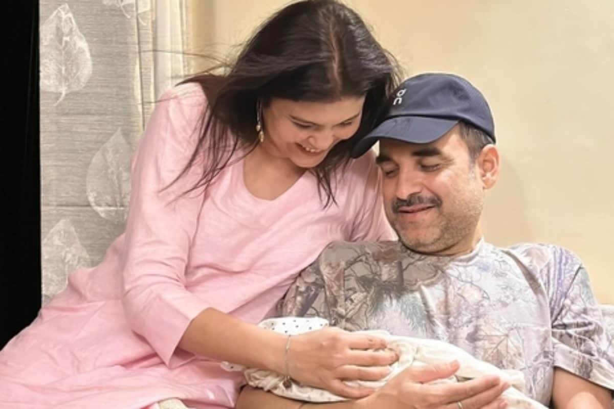 Pankaj Tripathi Turns ‘Bade Papa’ As He Cradles Paritosh Tripathi’s Baby