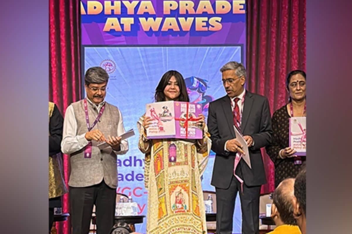 WAVES 2025: Ekta Kapoor Launches Madhya Pradesh Film Tourism Policy Of The Year