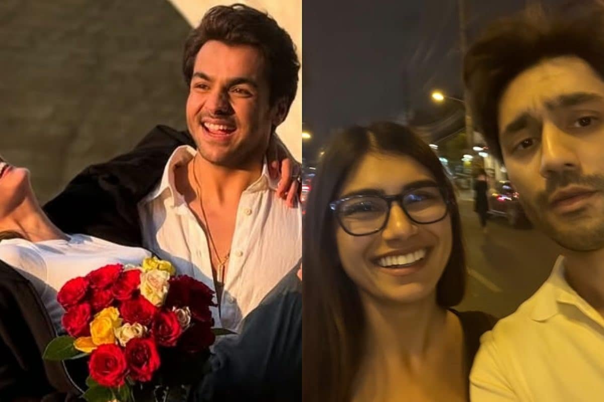 Harsh Beniwal Takes A Swipe At Ashish Chanchlani-Elli AvrRam, Uses AI to Pose With Mia Khalifa