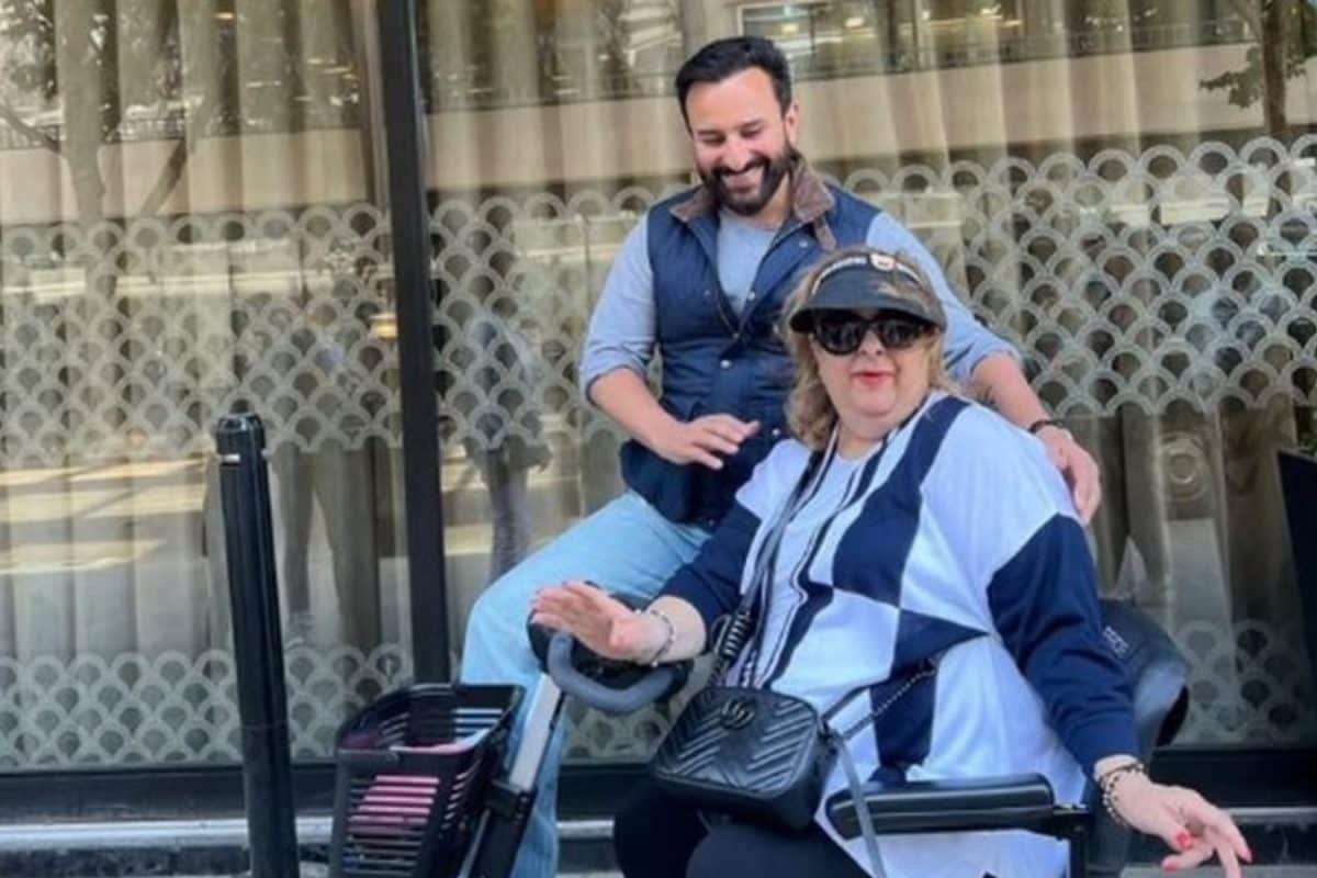 The Sexiest: Kareena Kapoor Shares Cute Pic Of Saif Ali Khan With Aunt Rima Jain