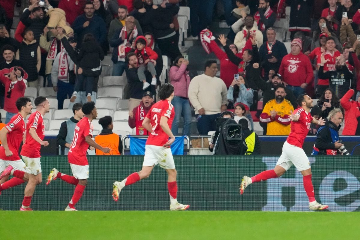 Benfica Knock Out Monaco From Champions League After Thrilling 3-3 Draw