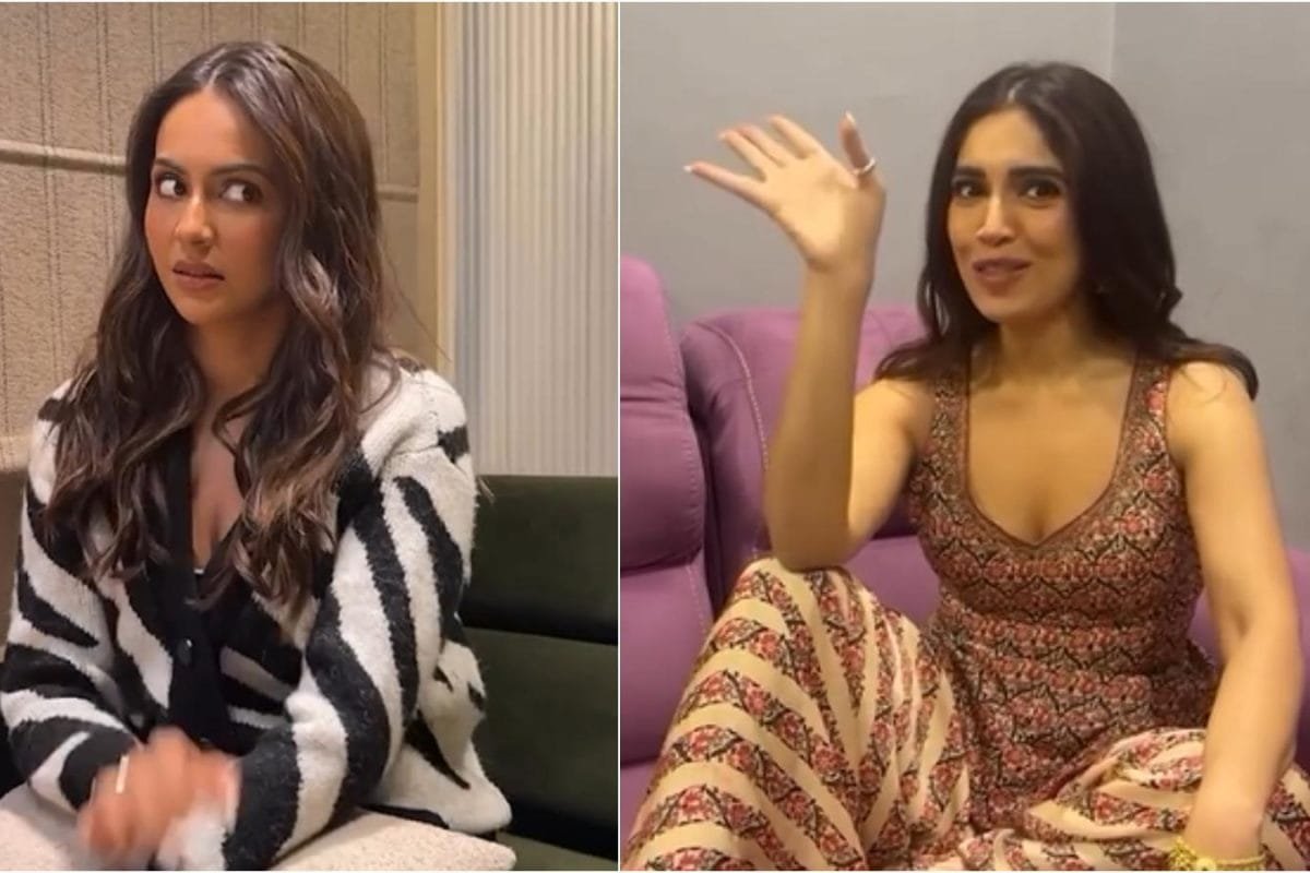 Bhumi Pednekar, Rakul Preet Singh Channel Inner Hansa And Maya Sarabhai In Hilarious Reel | Watch