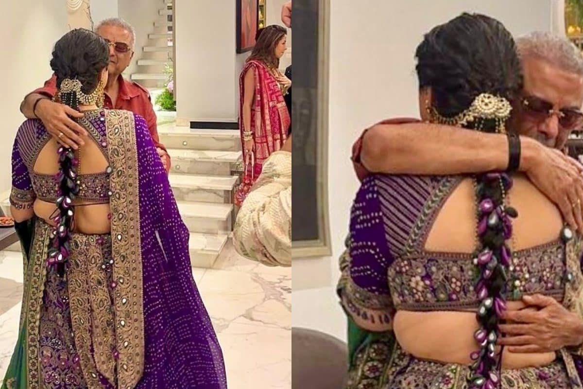 Boney Kapoor Gets Emotional, Hugs Anshula As She Gets Engaged: Love You My Bachha