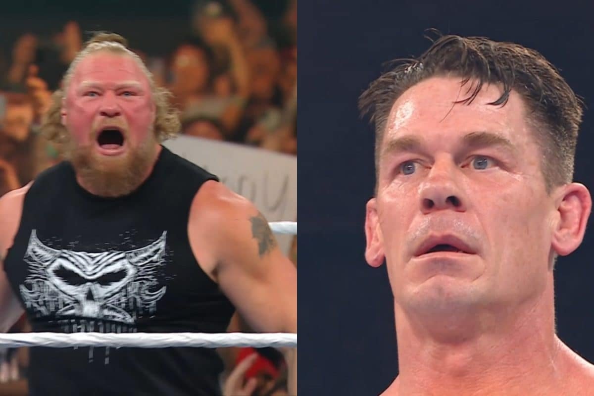 WATCH: Brock Lesnar Stuns John Cena with Brutal F5 Moments After Emotional SummerSlam Battle