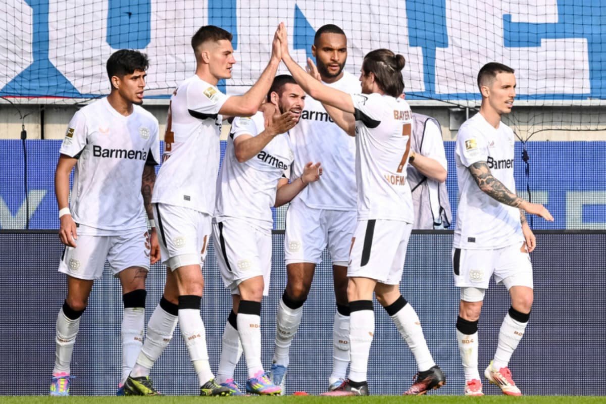 Last-Gasp Emiliano Buendia Goal Keeps Bayer Leverkusens Bundesliga Title Hopes Alive