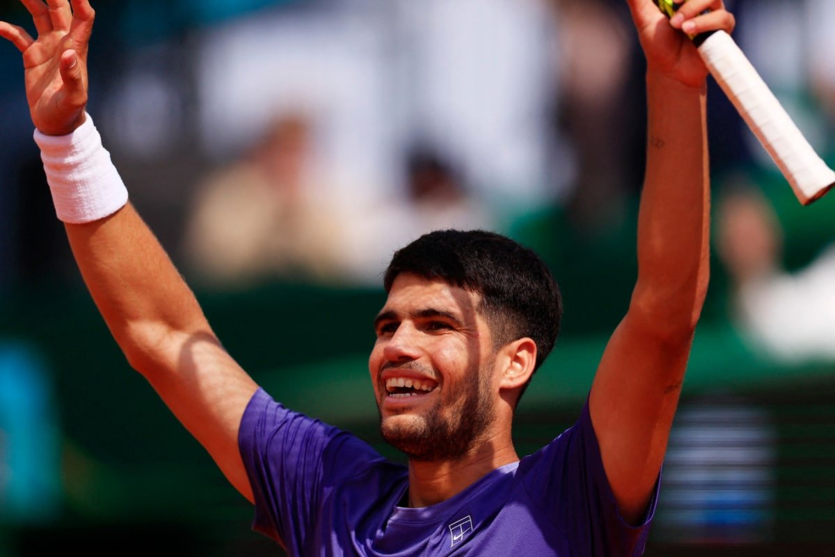 Carlos Alcaraz Beats Lorenzo Musetti To Win Maiden Monte Carlo Masters Crown