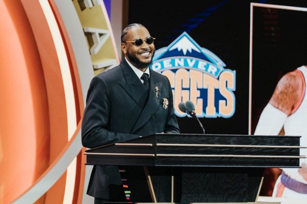 Never Got An NBA Ring, But...: Carmelo Anthony Reflects On His Legacy At HOF Induction