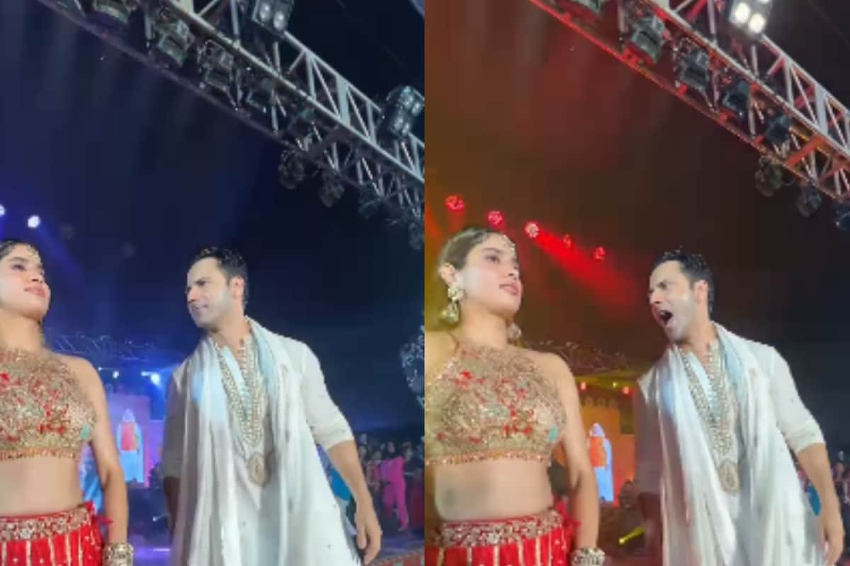 Varun Dhawan, Janhvi Kapoor Groove To Bijuria Amid Heavy Mumbai Rains: Watch
