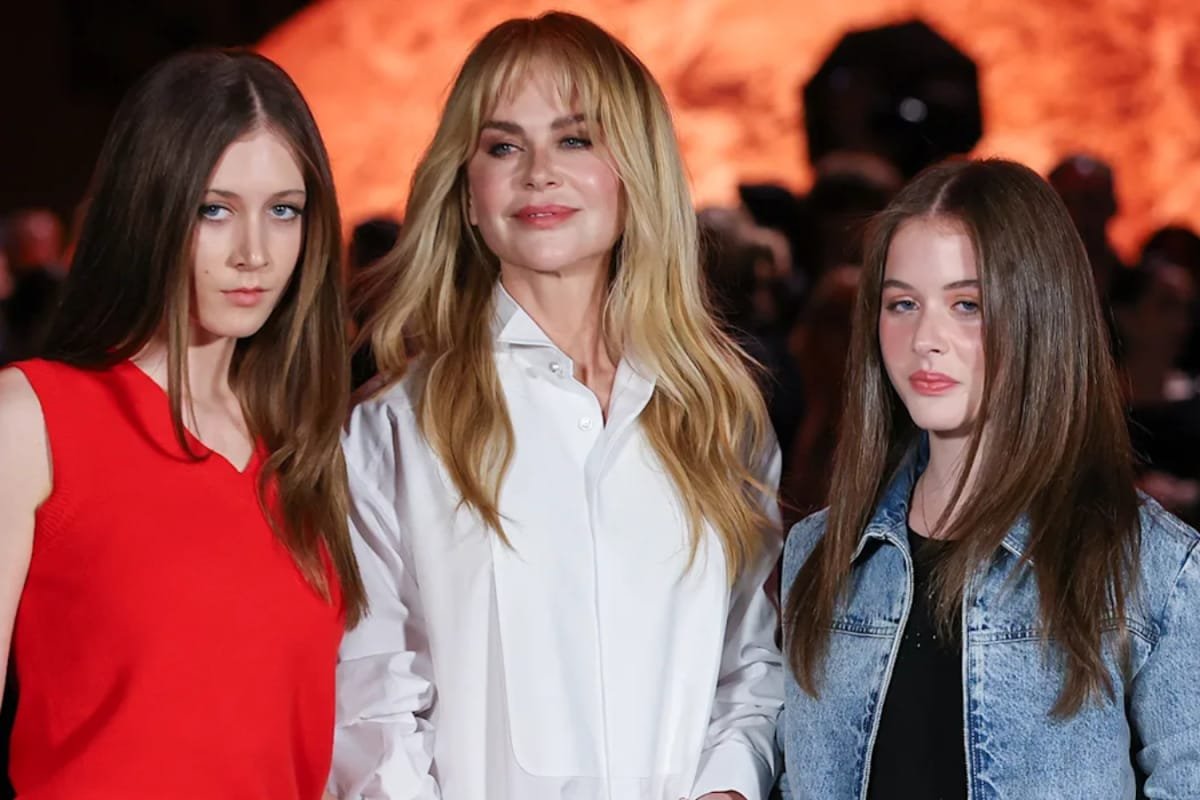 Nicole Kidman Makes First Appearance With Daughters After Her Split With Keith Urban