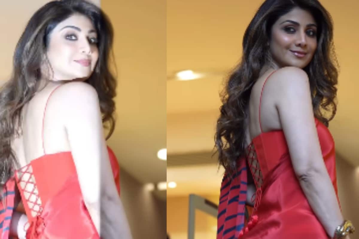 Shilpa Shetty’s Saree Look Proves Why Stripe Print Is Making A Fashion Comesupport