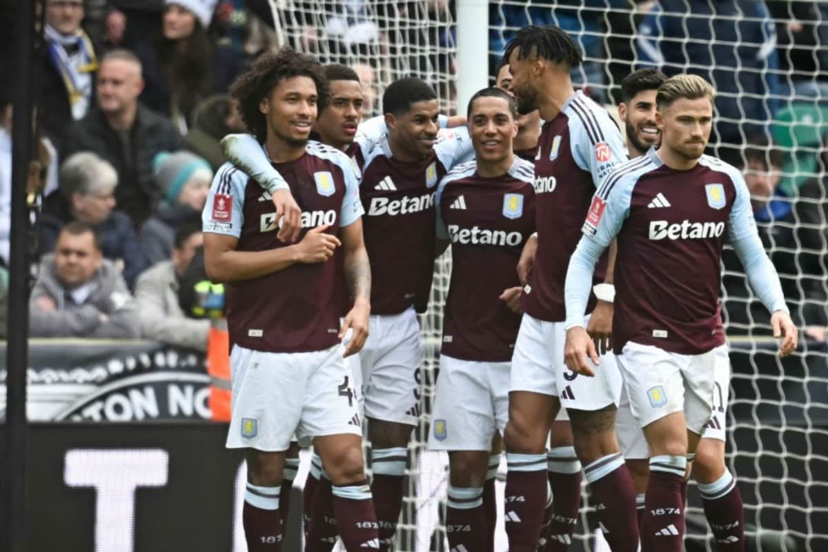 FA Cup: Marcus Rashfords Brace Powers Aston Villa To Semis With 3-0 Win Over Preston