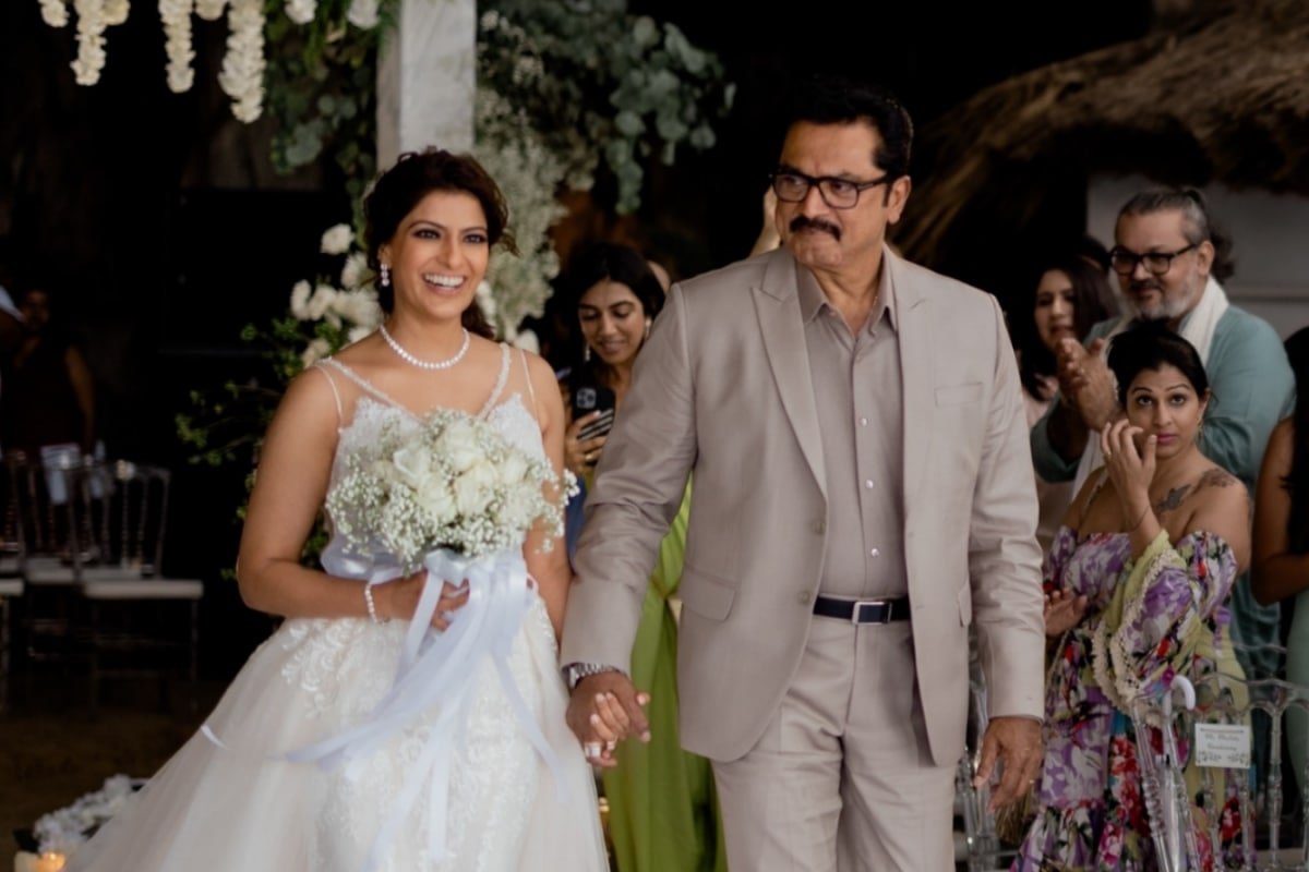 Varalaxmi Marks Dad R Sarathkumar’s Birthday With Unseen Photo From Her Wedding