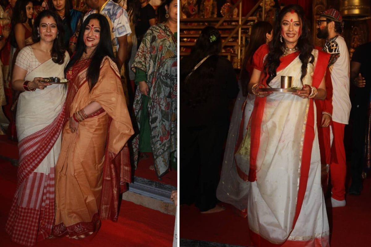 Star-Studded Sindoor Khela: Kajol, Rupali Ganguly And More Shine On Dashami