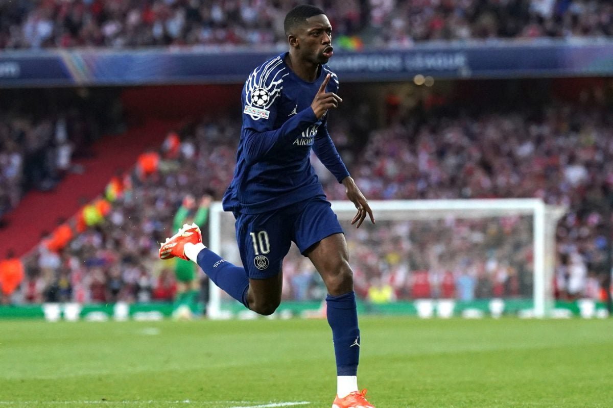 UCL 2024-25: Ousmane Dembele Delivers PSG Faint 1-0 Lead Over Arsenal In First Leg Of Semi-Final