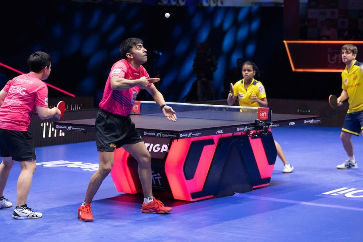 Goa Challengers Outclass Chennai Lions 12-3 To Take Top Spot In UTT