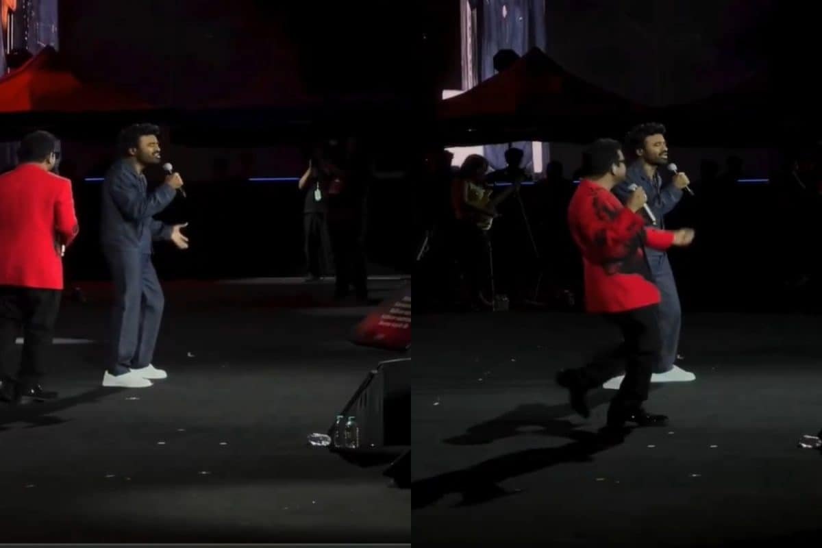Dhanush Sings ‘Adangaatha Asuran’ at AR Rahman’s Mumbai Concert, Fans Go Wild | Watch