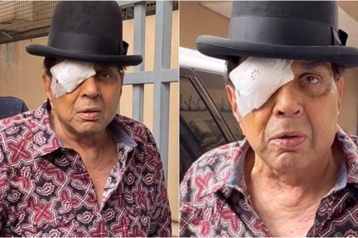 Dharmendra Undergoes Eye Surgery At 89, Says ‘I Am Strong, Bohot Dum Hai’ As He Exits Hospital | Watch