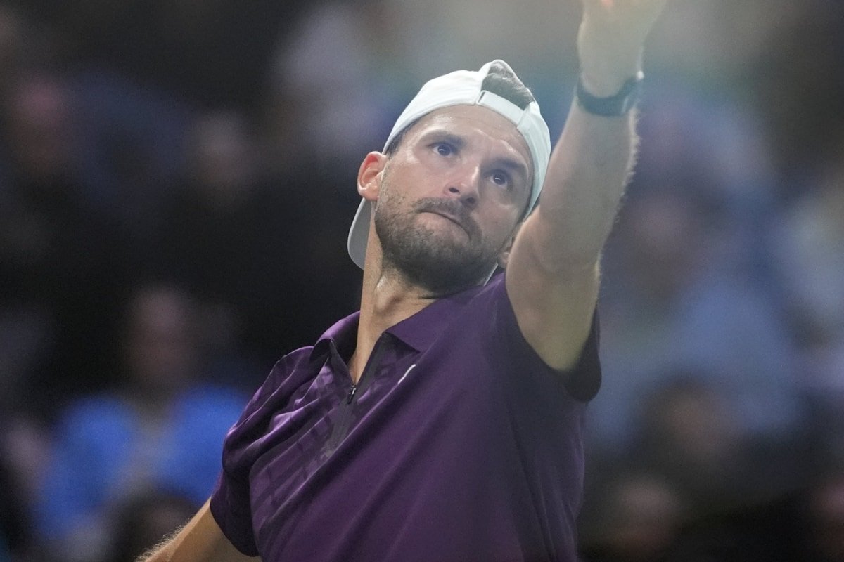 Grigor Dimitrov Wins Paris Masters Debut at La Defense Arena