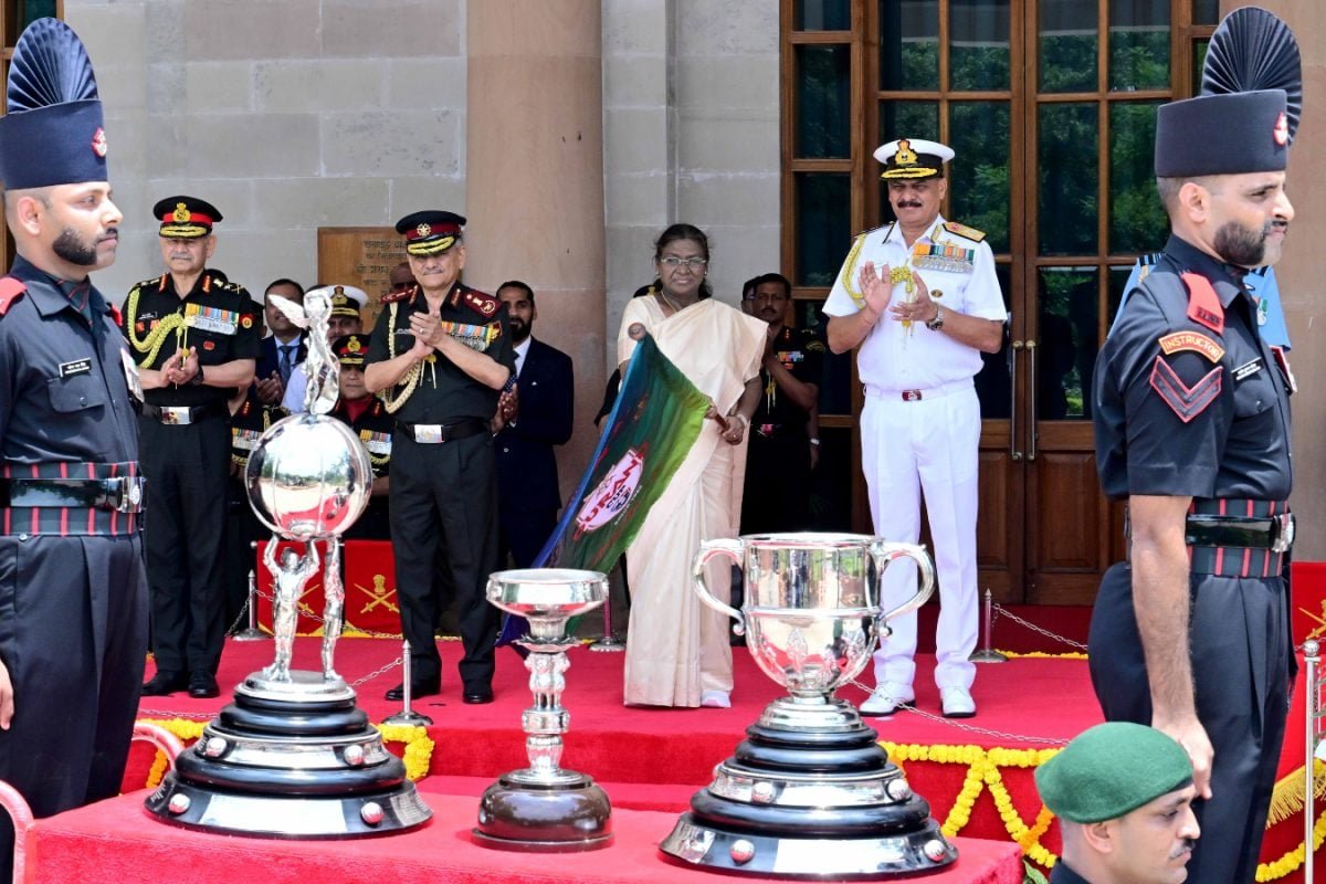 President Murmu Launches Durand Cup Trophies: Foster The Spirit Of The Game...
