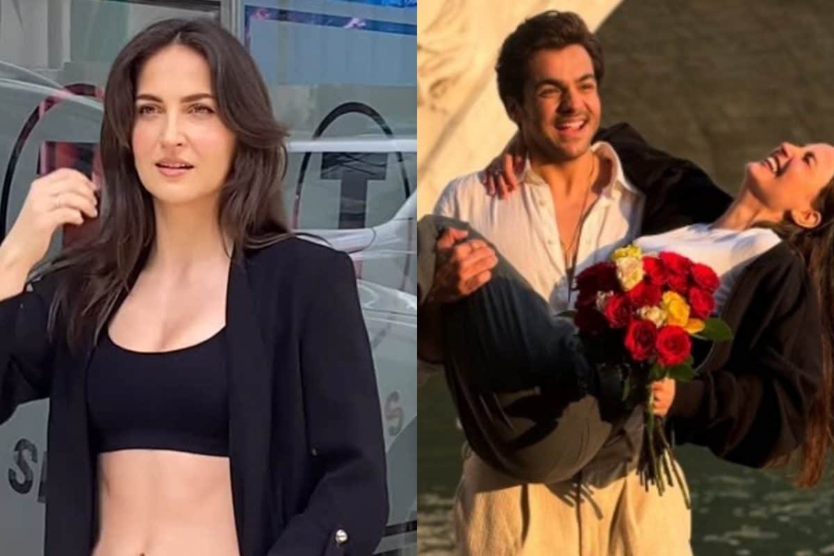 Elli AvrRam Blushes As Paps Ask Ashish Bhai Kaise Hai?; Watch Her Reaction