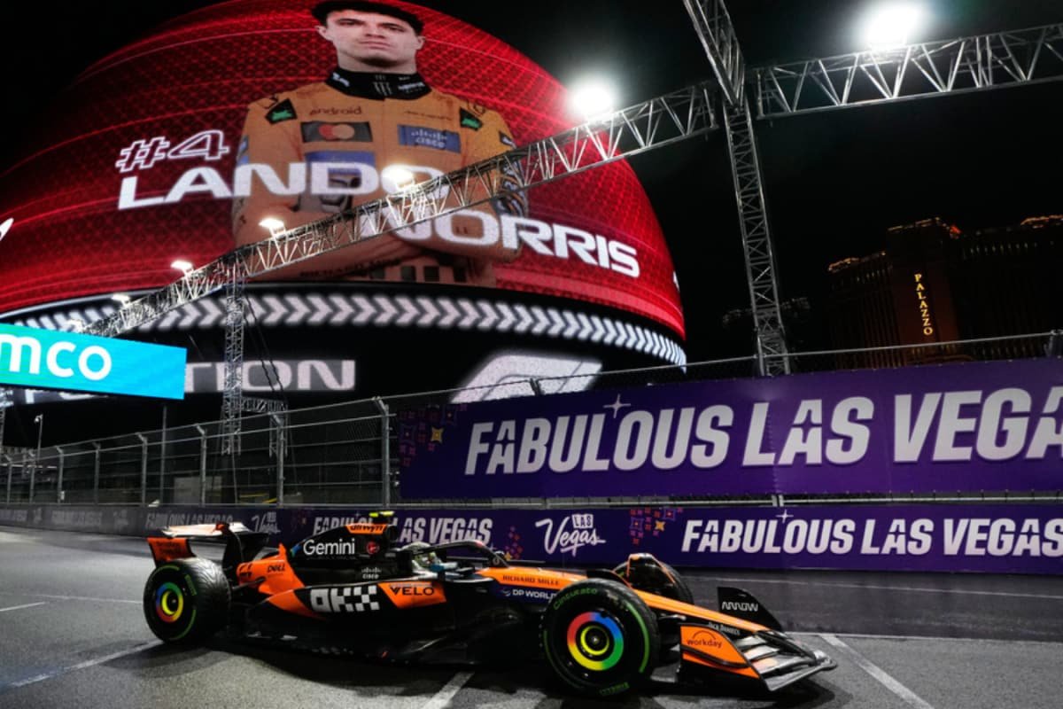 F1: Lando Norris Claims Stressful Las Vegas GP Pole Ahead Of Verstappen & Sainz, Lewis Hamilton Last