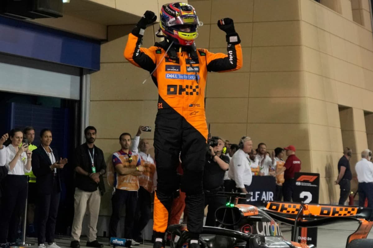 F1: McLarens Oscar Piastri Wins Bahrain Grand Prix