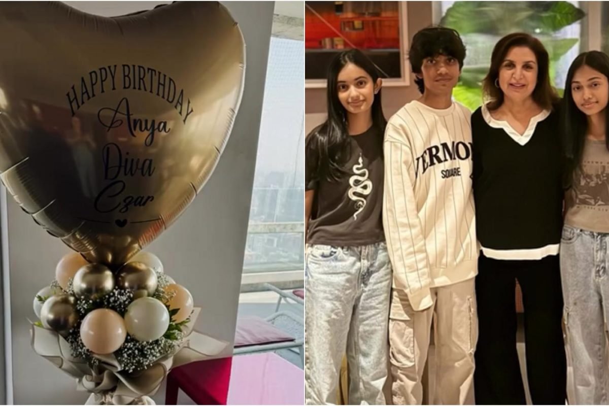 Farah Khan ‘Embarrasses’ Her Kids Czar, Anya, Diva On Their 17th Birthday, Calls It Her ‘Sworn Duty’ | Video