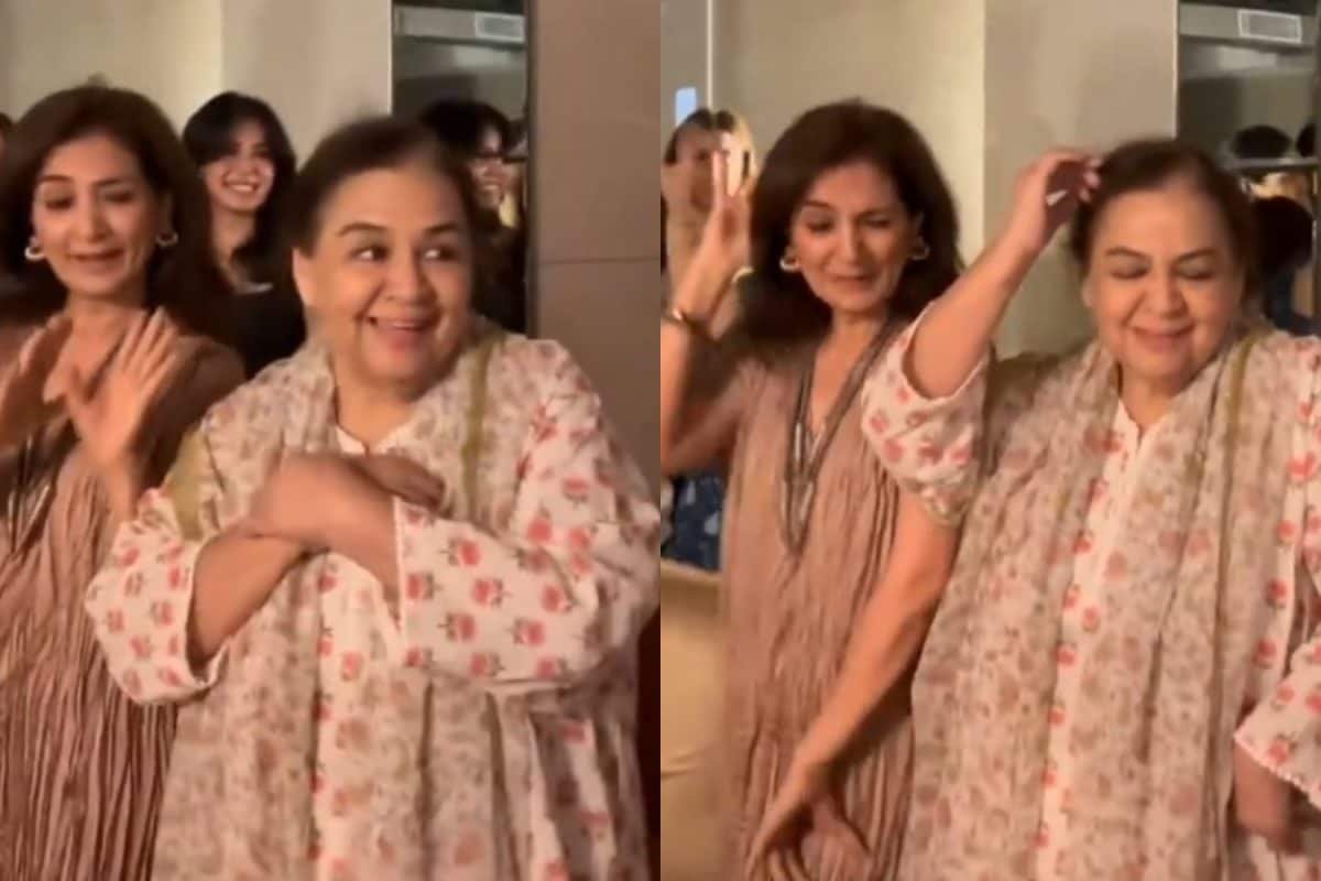 Farida Jalal Grooves To Koi Shehri Babu In Viral Video, Fans Say ‘Cute | Watch