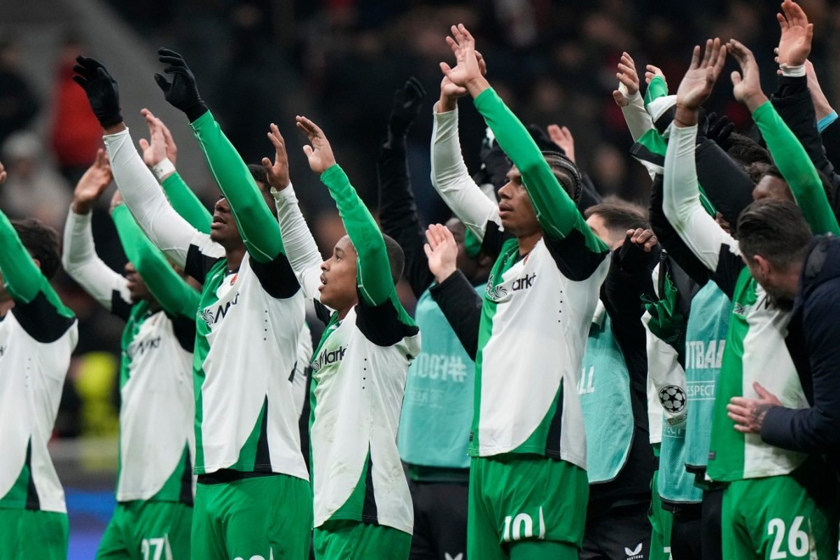 Champions League: Theo Hernandez Sent Off As Feyenoord Enter Last 16 After 1-1 Draw With AC Milan