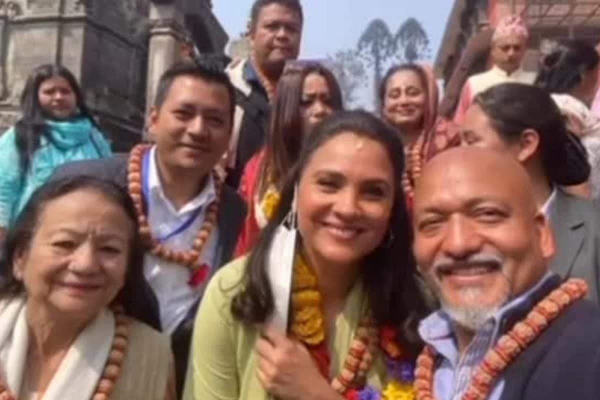 Lara Dutta Fulfils Long-Standing Dream Of Visiting Pashupatinath Temple On Maha Shivaratri | Watch