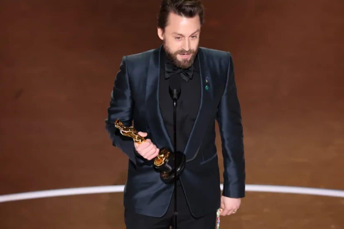 Kieran Culkin Jokes About Baby No. 4, Asks Jesse Eisenberg To Soak Up The Love As He Wins Best Supporting Actor